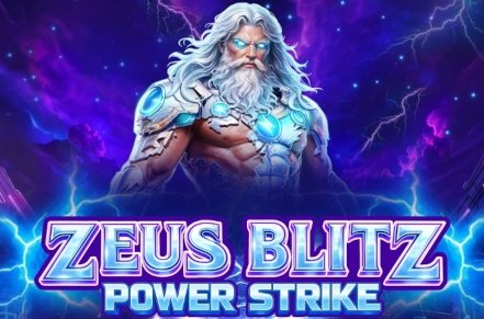 Zeus Blitz Power Strike Slot Logo