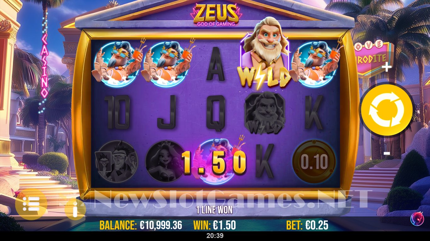 Zeus God of Gaming Slot Slot Image in Demo - pic. 3