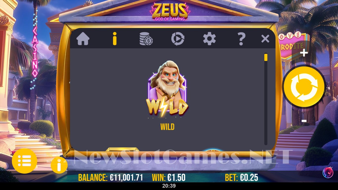 Zeus God of Gaming Slot Slot Image in Demo - pic. 5