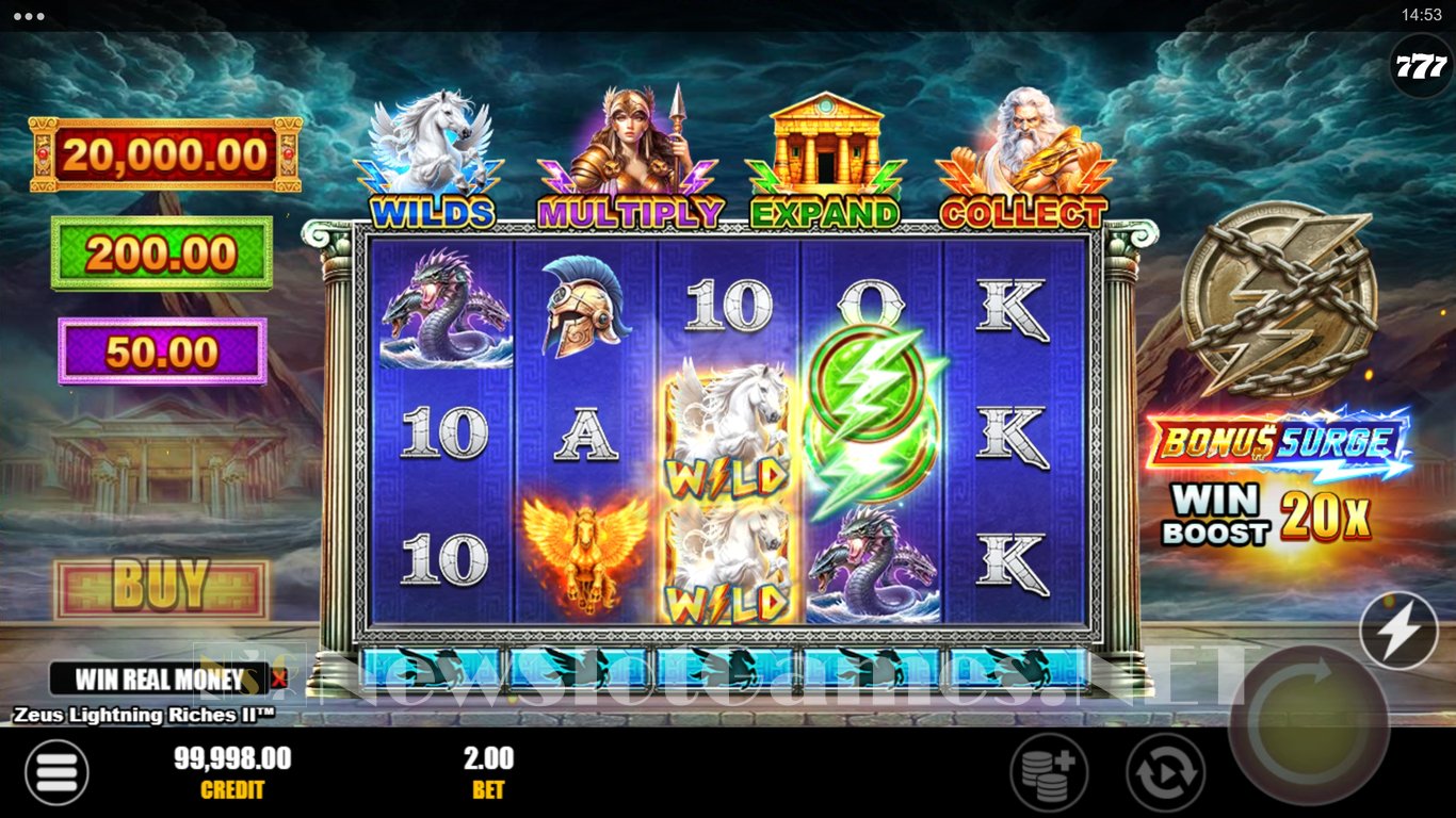 Zeus Lightning Riches 2 Slot Slot Image in Demo - pic. 2