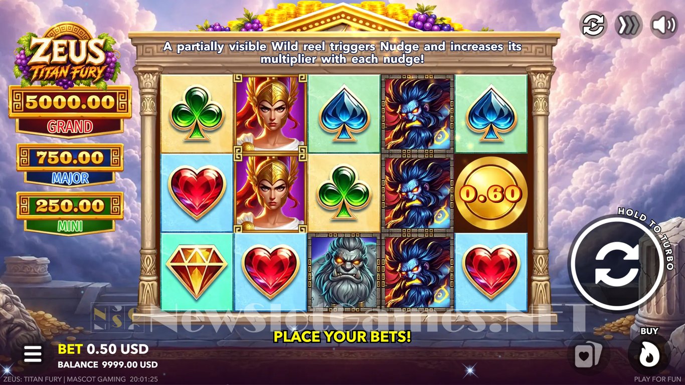 Zeus Titan Fury Slot Slot Image in Demo - pic. 2