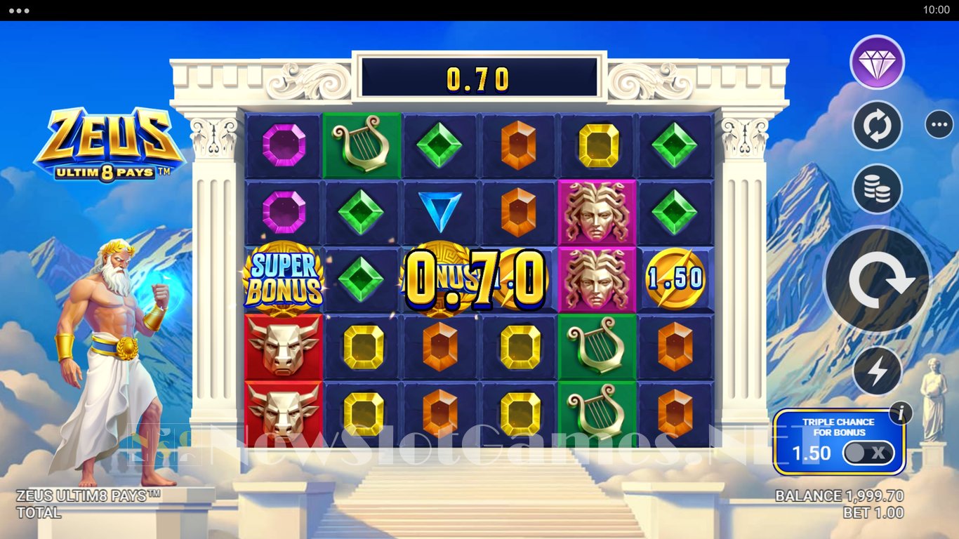 Zeus Ultim8 Pays Slot Slot Image in Demo - pic. 2