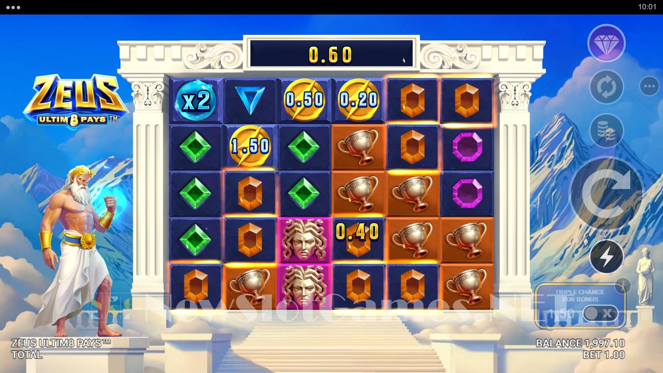Zeus Ultim8 Pays Slot Slot Image in Demo - pic. 5
