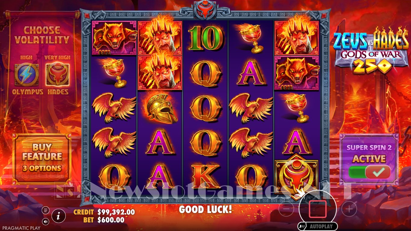 Zeus vs Hades - Gods of War 250 Slot Slot Image in Demo - pic. 4