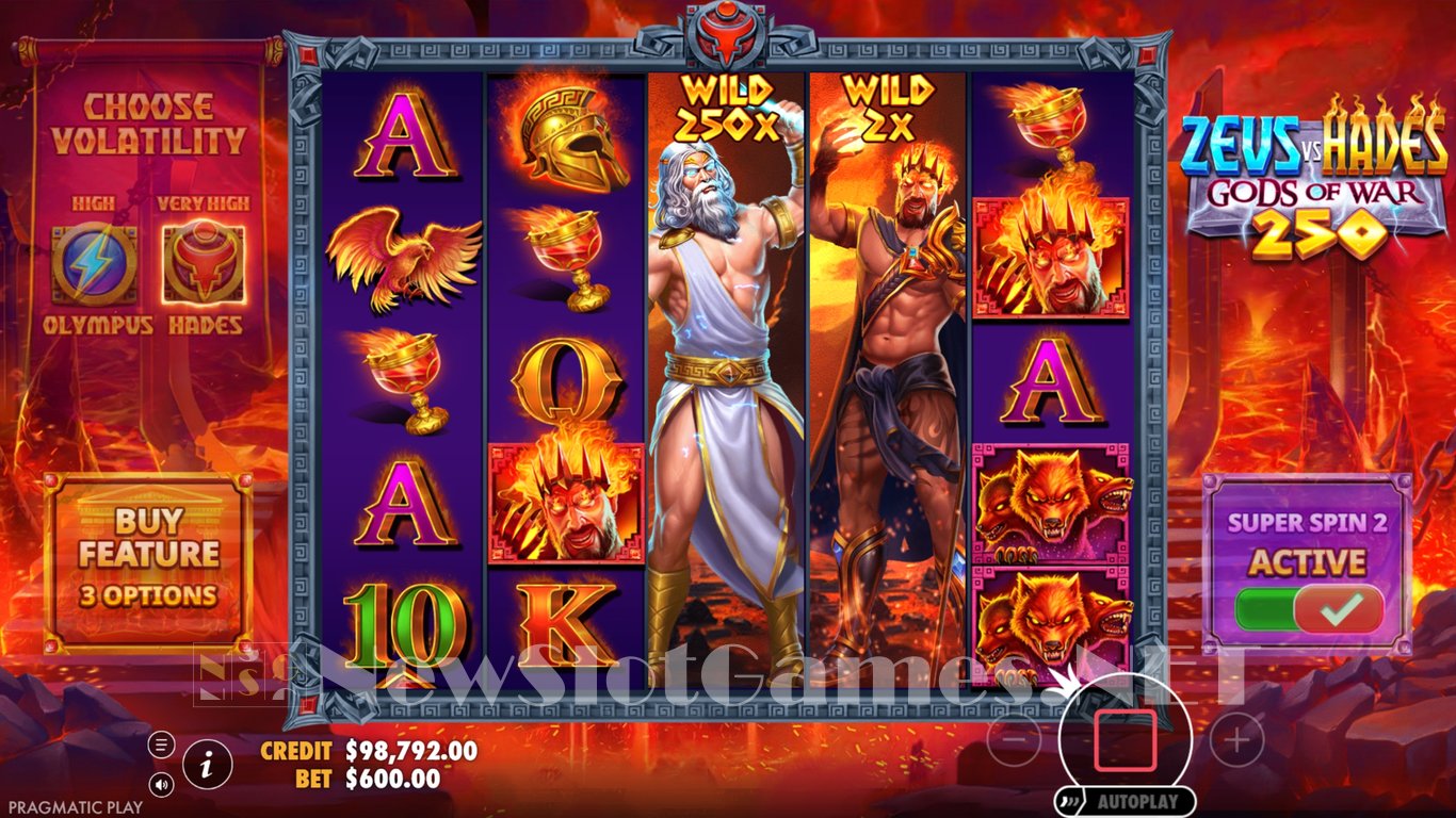 Zeus vs Hades - Gods of War 250 Slot Slot Image in Demo - pic. 5