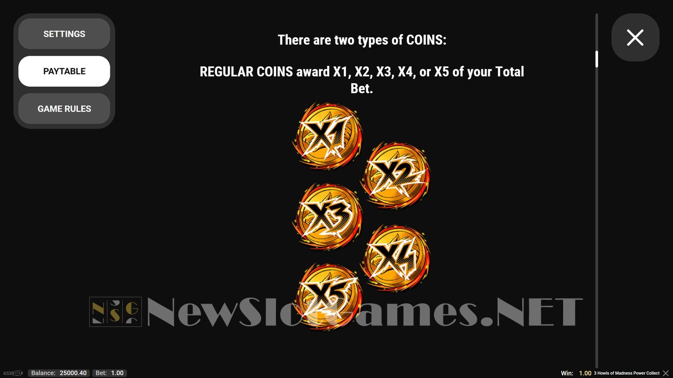 3 Howls of Madness Power Collect Slot Slot Image in Demo - pic. 7