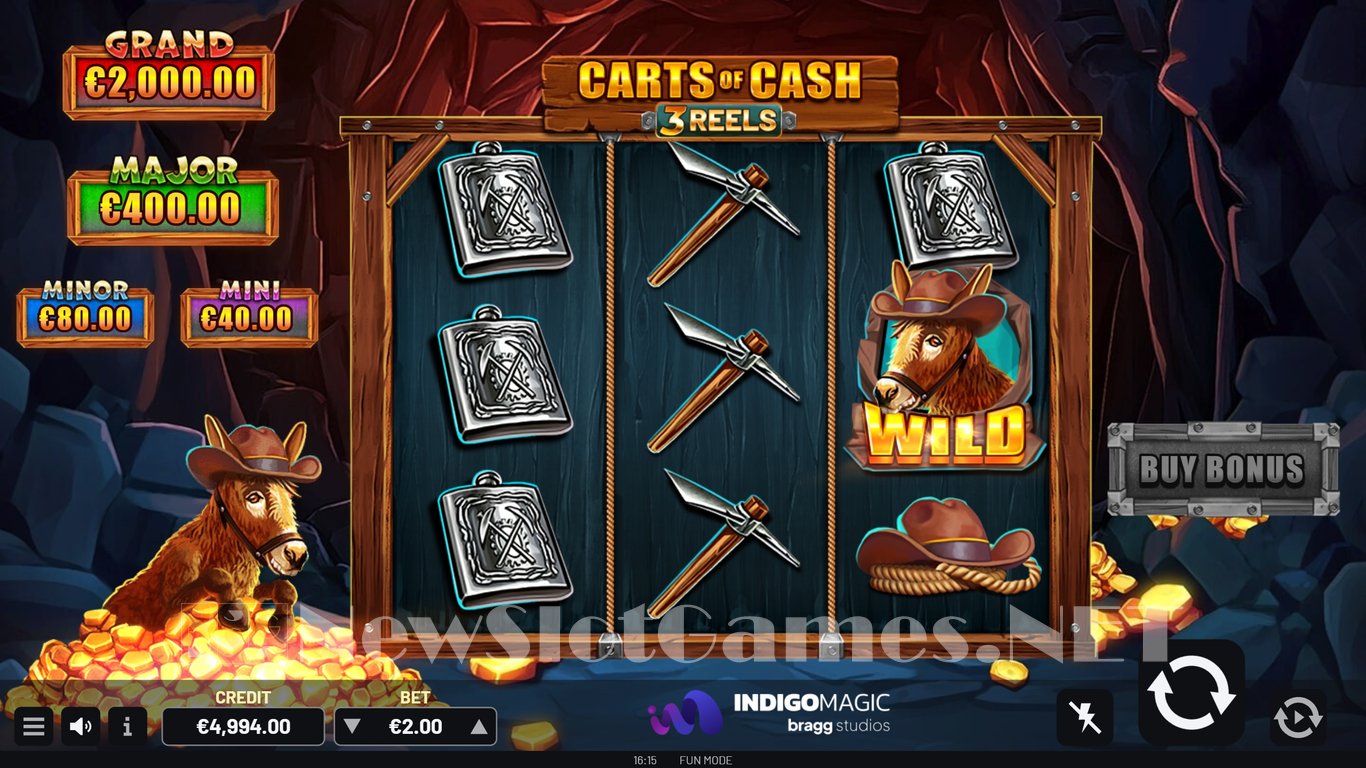 Carts of Cash 3 Reels Slot Slot Image in Demo - pic. 2