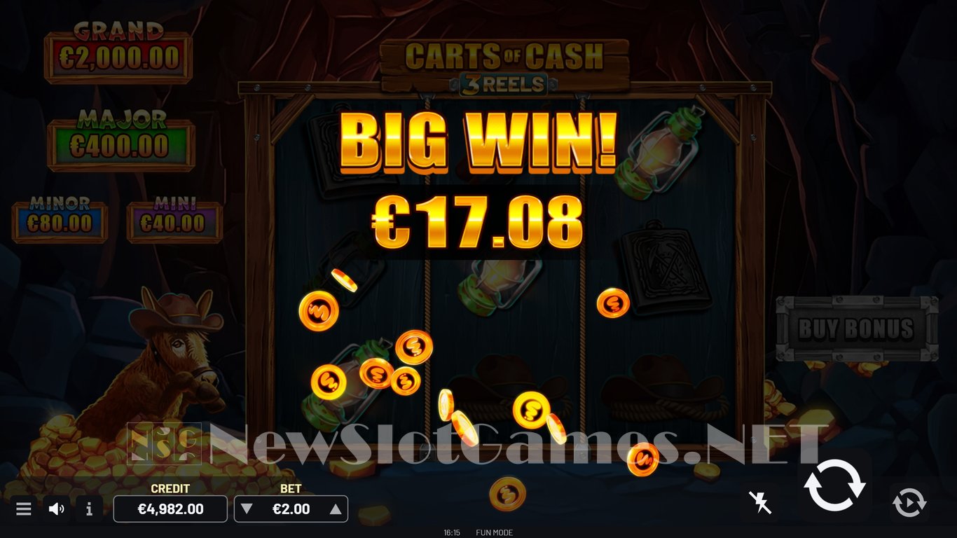 Carts of Cash 3 Reels Slot Slot Image in Demo - pic. 4