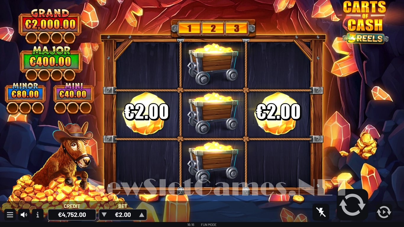 Carts of Cash 3 Reels Slot Slot Image in Demo - pic. 6