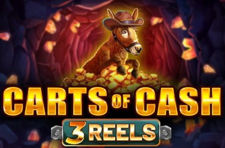 Carts of Cash 3 Reels Slot Logo