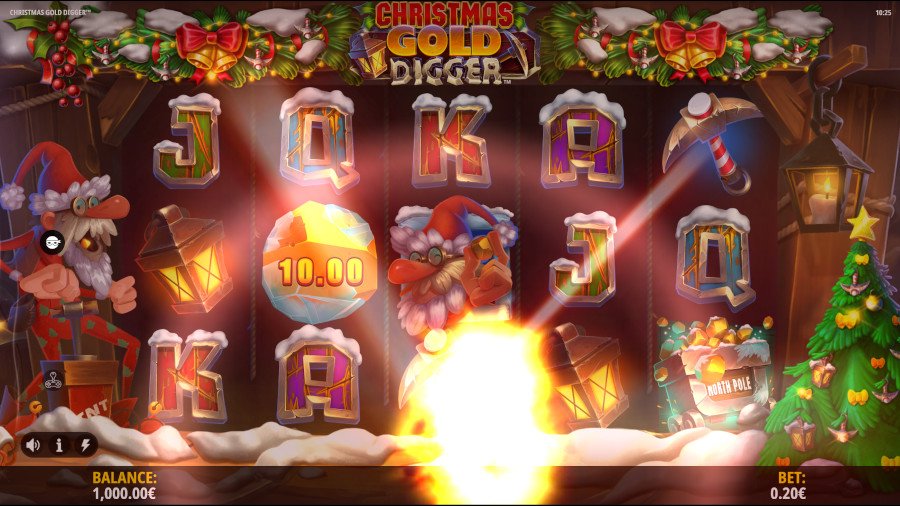 Christmas Gold Digger Slot Demo Game