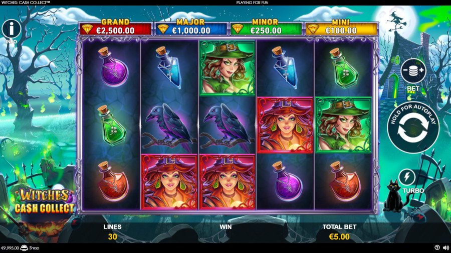 Witches Cash Slot Demo Game