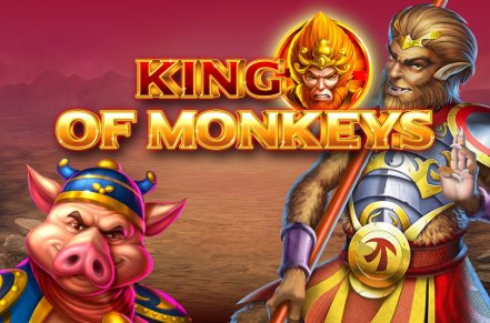 King of Monkeys Slots Collection Logo